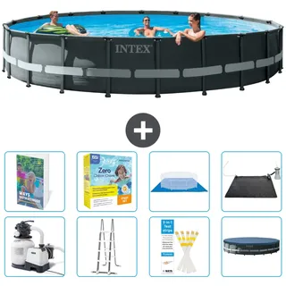 Ultra Xtr Pool Rund - 610x122 Cm - 9-teilig  S582
