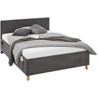 Meise Möbel Polsterbett Cool 140 x 200 cm anthrazit