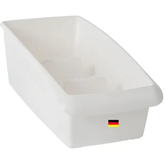 Novaliv Aufbewahrungsbox 25 x 16 cm 1-tlg. weiß