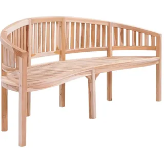 vidaXL Bananenbank 200 x 51 x 86 cm Braun