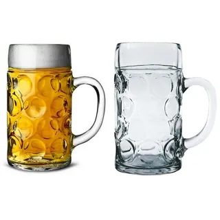 Stölzle ISAR Bierkrug 1 l 2-tlg.