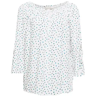 ESPRIT Damen 038EE1F003 Bluse, per Pack Mehrfarbig (Off White 110), 36 (Herstellergröße: 36) - 36