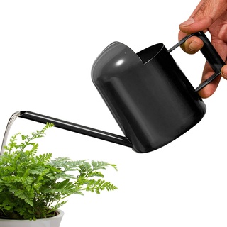 Gießkanne mit langem Hals | Pflanzengießkanne aus Edelstahl - Mini-Gießkessel für Gartengeräte, 284 ml, grüne Wasser-Blumen-Pflanzendose Pw tools