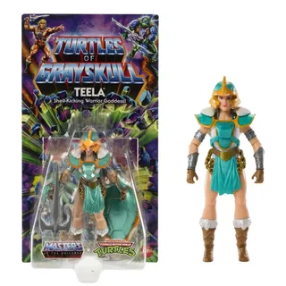 Mattel Turtles of Grayskull Actionfigur Teela 14 cm - Blau