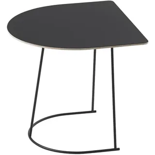 Muuto - Airy Coffee Table, Half Size, schwarz