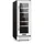 Vinovilla 17 Built-In Duo Zweizonen-Weinkühlschrank 53l 17 Fl 3-Farben Glastür