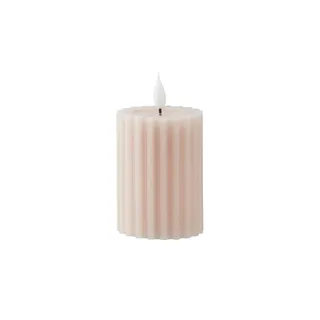 HOME STORY LED Kerze   ¦ rosa/pink ¦ Paraffin,Kunststoff ¦ Maße (cm): H: 13  Ø: 7.5