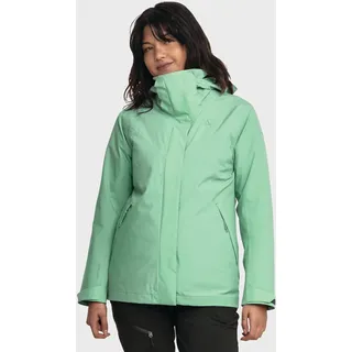 Schöffel Damen Style Tamina 3in1 Jacke (Größe M, gruen)