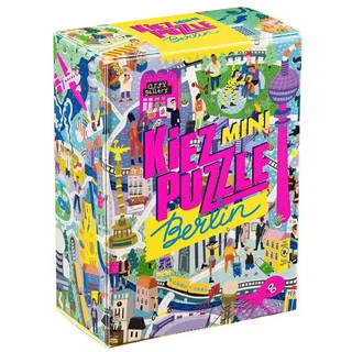 studio b gmbh Mini Kiezpuzzle Berlin - 54 Teile