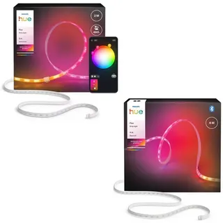 Philips - Dimmbarer LED-RGBW-Streifen Hue FLUX 4+2m LED/35,5W/230V 2200-6500K - Weiß