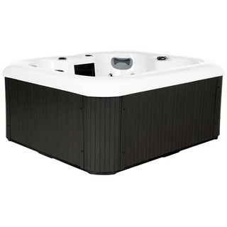 HOME DELUXE - Outdoor Whirlpool - SEA STAR PURE - Maße 180 x 160 x 79 cm - Inkl. Heizung, 19 Massagedüsen und 15 Lichtquellen I Außen Whirlpool ...
