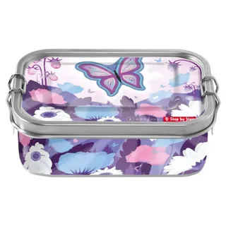 Step by Step Edelstahl Lunchbox Butterfly Maja