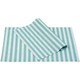 Pichler Tischset Mezzo, Smaragdgrün, Textil, rechteckig, 35x50 cm, Wohntextilien, Tischwäsche, Tischsets
