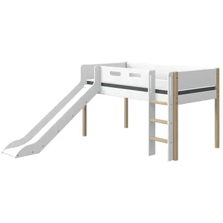 Flexa Spielbett Nor 90 x 200 cm Lack Weiß