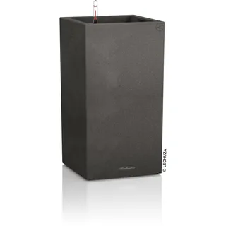 LECHUZA Canto Stone high 40 Komplettset 40 x 40 x 76 cm graphitschwarz