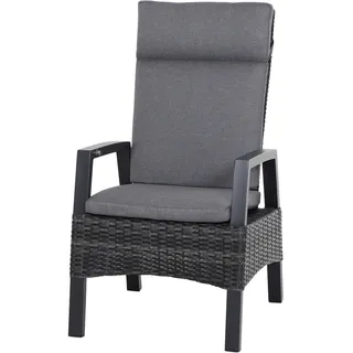 Siena Garden Taranto Sessel 57 x 80 x 56 cm grau
