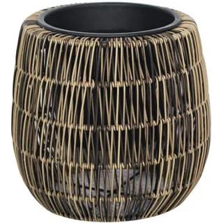 Trendline Polyrattan Pflanztopf Ø 28 x 26 cm braun