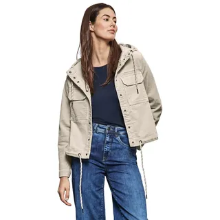 STREET ONE Damen A212182 Cordjacke, Stone beige, 38 - 38