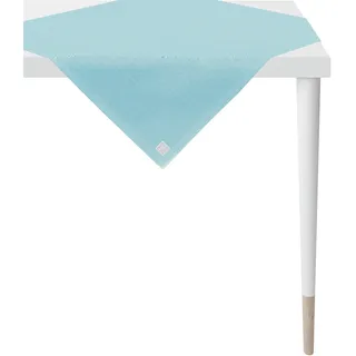 Mitteldecke APELT "3959 Outdoor, Sommerdeko, Sommer", blau (hellblau), B:88cm L:88cm, Polyester, Tischdecken, Mitteldecke, Panama