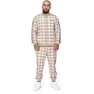 Lonsdale Camross Trainingsanzug Sand/Brown/Ecru 3XL