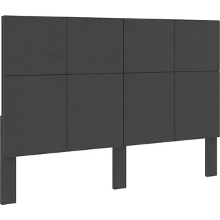 "2026 Promotion" Kopfteil moderne - Dunkelgrau Stoff 140×200 cm - Bettkopfteil CC3075 - Grau