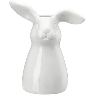 Hutschenreuther Hasen-Vase Weiß 11 cm
