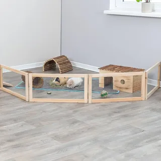 Trixie Freilaufgehege 4 Elemente 60 x 30 cm braun
