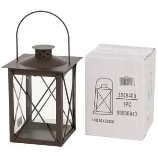 Boltze Laterne Farol Metall Braun