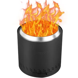 Vevor Feuerstelle Ø 39,4 cm Schwarz