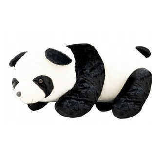 Gustaw Panda liegen Teddybär Groß XXL (schwarz und weiß, 70cm) - Plüschbär, Kuschelbär XXL Plüschtier, Plüschtier Kuscheltier Teddy Bear