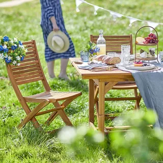 Butlers Gartenstuhl SOMERSET 2er-Set in Braun | Gr.: onesize
