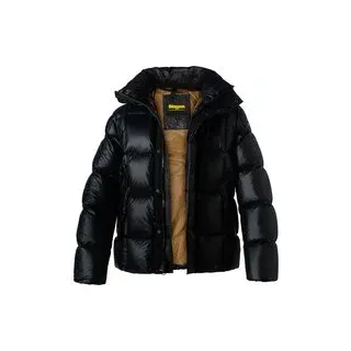 Blauer. USA Herren Jacke schwarz unifarben, schwarz, Herbst/Winter 2024/2025