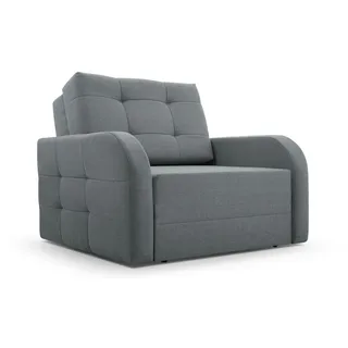 moeblo Schlafsessel Porto 101 x 90 x 100 cm Grau mit Relaxfunktion