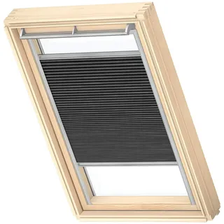 VELUX Wabenplissee, Grauer Führungsschiene, MK04, Schwarz | Wärmedämmung, schwebende Positionierung, OEKO-TEX®
