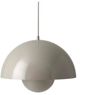 &Tradition - FlowerPot Pendelleuchte VP7, grau-beige