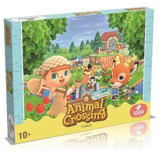 Winning Moves Puzzle WIN04699 - Animal Crossing - 1000 Teile Puzzle, für 1+..., 1000 Puzzleteile bunt