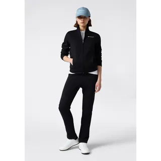 Champion Jogginganzug Full Zip Sweatsuit (2-tlg), zweiteilig, aus Baumwollmischung, mit durchgehendem Reißverschluss schwarz XL (46/48)