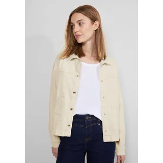 STREET ONE Damen, Beige Jeansjacke | 44