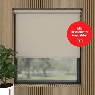 Verdunkelungsrollo Luxus  (B x H: 200 x 190 cm, Twill)