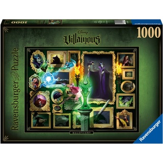 Ravensburger Puzzle Disney Villainous: Maleficent, 1000 Puzzleteile, Made in Germany, FSC® - schützt Wald - weltweit bunt|grün