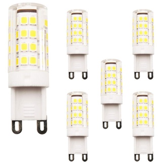 5 Stück G9 LED Lampe, Kein Flackern, (2.5W, Ersetzt 20W Halogen), 220LM,Warmweiß, 51 X 2835 LED SMD,220V, G9 LED Leuchtmittel Birne