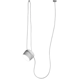 Flos Aim Small 1-flg. 17 cm rund weiß Aluminium