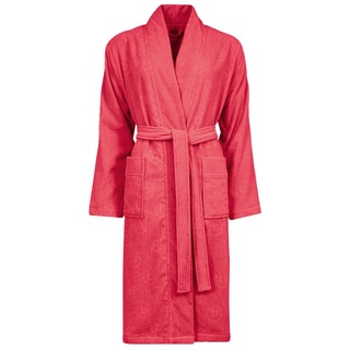 bugatti Damenbademantel Damen Kimonomantel Paola, Baumwolle, hohe Markenqualität rosa XL