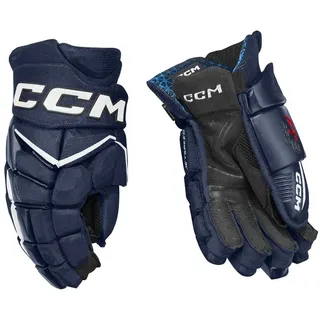Ccm JetSpeed ​​FT8 Pro Senior Eishockey Handschuhe (Scharz/Schwarz, 13" / 33 cm)
