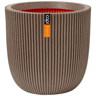 Capi Europe Kugel Groove Ø 43 x 41 cm Taupe