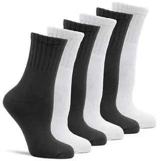 Frostfighter Thermo Wintersocken Herren Damen 6er Pack – dicke warme Socken aus Baumwolle – gefütterte Thermosocken für Arbeit, Outdoor & Freizeit - 39-42
