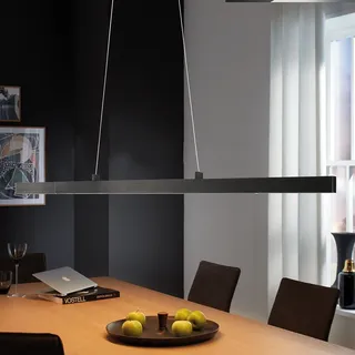 Led Pendelleuchte Pendellampe anthrazit Dimmbar Hängeleuchte