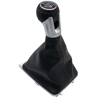ORDALI Auto Schaltknauf für VW Golf 7 A7 MK7 /GTI/GTD 2013-2018,Schalthebel Schaltknöpfe Handball Griff Knauf Schaltsack Schaltknüppel Gang Getriebe Hebelkopf Ersatzteil,6 Speed Case B8