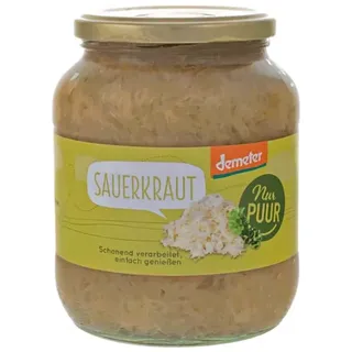 NurPuur Sauerkraut demeter 680g