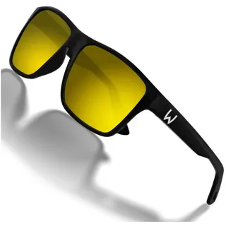 Westin W6 Street 200F Matte Black Brown Yellow Green - Polbrille, Polarisationsbrille